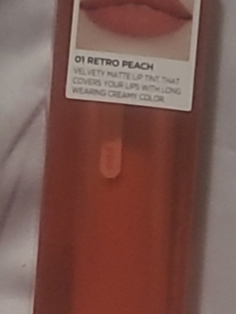 I'M MEME Retro Peach Velvety Matte Lip Tint